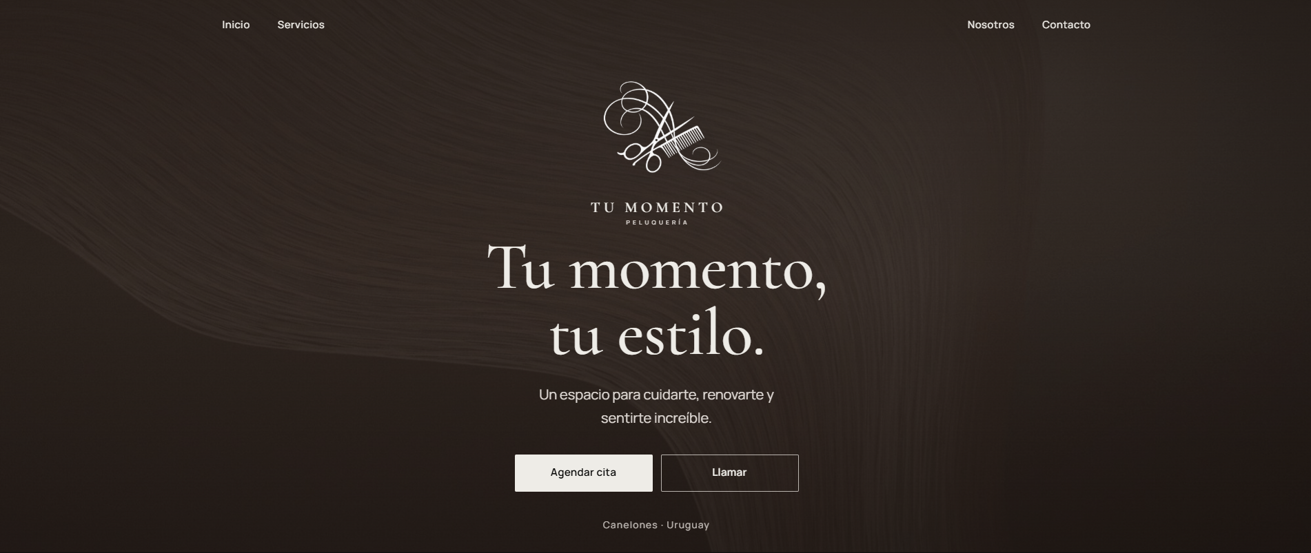 Vista previa del proyecto Tu Momento